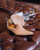 High quality wooden shoe tree opened showing interior size stamp detail - Saddleback Leather