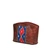 Suzette's Steals Lanita Leather Clutch - Chestnut
