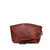 Suzette's Steals Lanita Leather Clutch - Chestnut