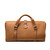 High quality back view of the light brown leather range and tool bag