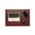 High quality reddish brown colored desk pad