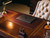 High quality dark coffee colored desk pad