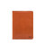 High quality tan full grain leather Dave's Deals C.S. Lewis Medium Portfolio - English Tan front view - Saddleback Leather