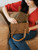 Suzette's Steals Double Handle Purse - Tobacco
