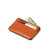High-quality front pocket ID wallet in Italian Tan color