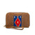 High quality tan full grain leather Suzette's Steals Lanita Thin Wallet - Tobacco front view - Saddleback Leather