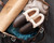 Dave's Deals Sheepskin Moccasins - NEW DESIGN - Size 8- Dark Coffee Brown