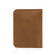 High quality back view of the light brown Slim leather Bifold Wallet