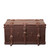 High quality dark brown full grain Leather Trunk alternate angle - Saddleback Leather