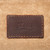 High quality dark brown full grain Leather Trunk alternate angle - Saddleback Leather