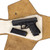 High quality full grain Leather Pistol Wrap alternate angle - Saddleback Leather