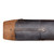 High quality dark brown leather gun sleeve for rifles and shotguns and it's closure.