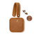 High quality full grain Leather Bag Tag side view - Saddleback Leather