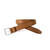 High quality saddleback's Leather Thin Tow Belt in a light brown color
