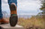 High quality lifestyle image of the Huntsman boot in natural patina