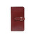 High quality front view of the Silverback Big leather Wallet in reddish brown