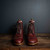 High quality leather boots handmade in Italy, by Saddleback Leather.