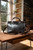 High quality tan full grain Simple Overnight Leather Duffle Bag side view - Saddleback Leather