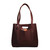 Dave's Deals Everyday Leather Tote - Chestnut