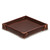 Dave's Deals Hard Leather Catchall Valet Tray - Chestnut