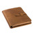 High quality tan full grain Dave's Deals Large Leather Portfolio - Tobacco side view - Saddleback Leather