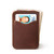 Dave's Deals Slim Leather Card Wallet - Chestnut
