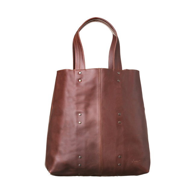 Leather Tote Bag | Zippered Secure Purse for the Ages | Love 41