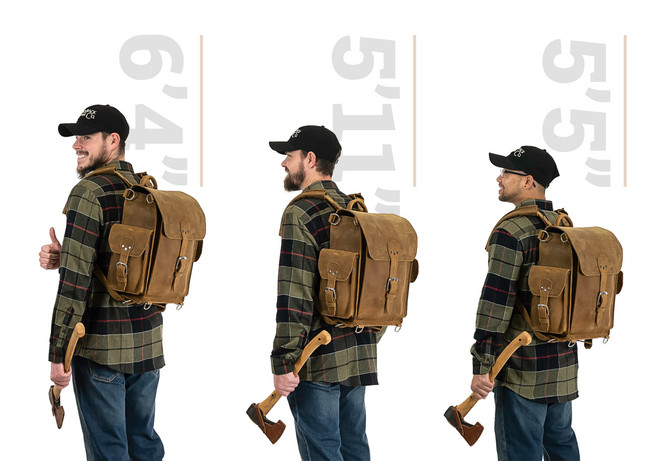 leather backpack bag