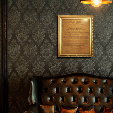 Dave's Deals Leather Bill of Rights - Tobacco