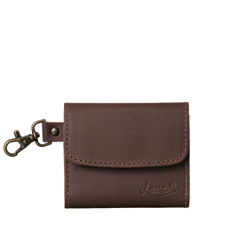 Leather Keychain Wallet