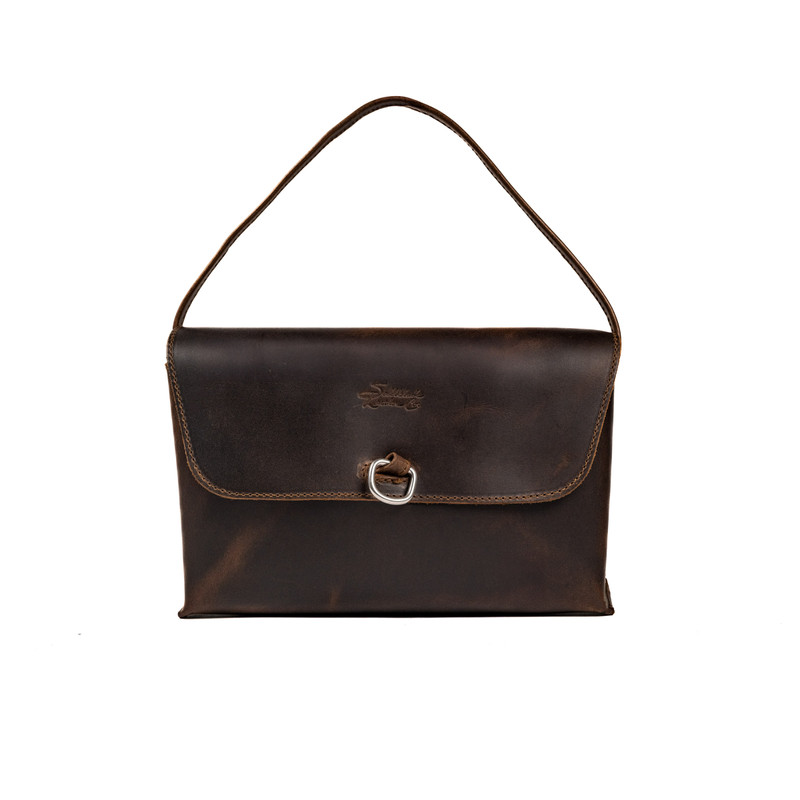 Large Leather Bag Organizer Small First Aid Sewing Charging Cable Kit