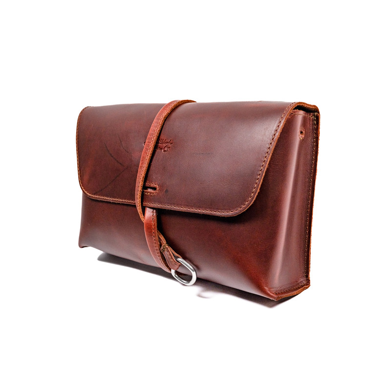 Large Leather Bag Organizer Small First Aid Sewing Charging Cable Kit