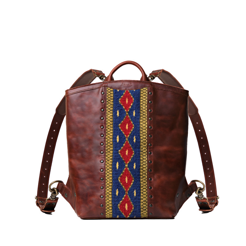 Leather Backpack-The Lanita Collection