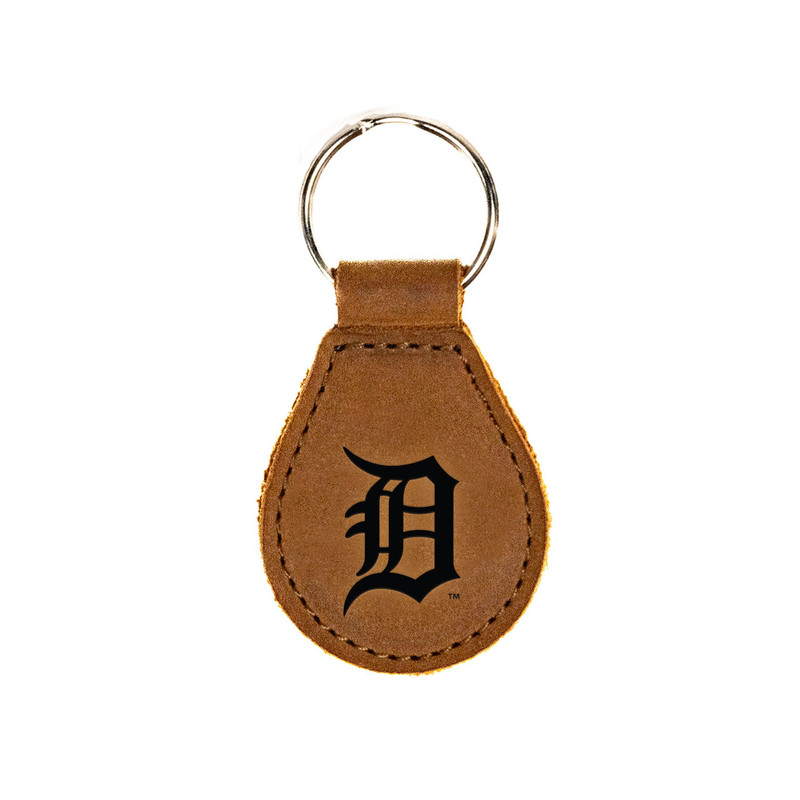Leather Keychain | Detroit Tigers | Saddleback MLB