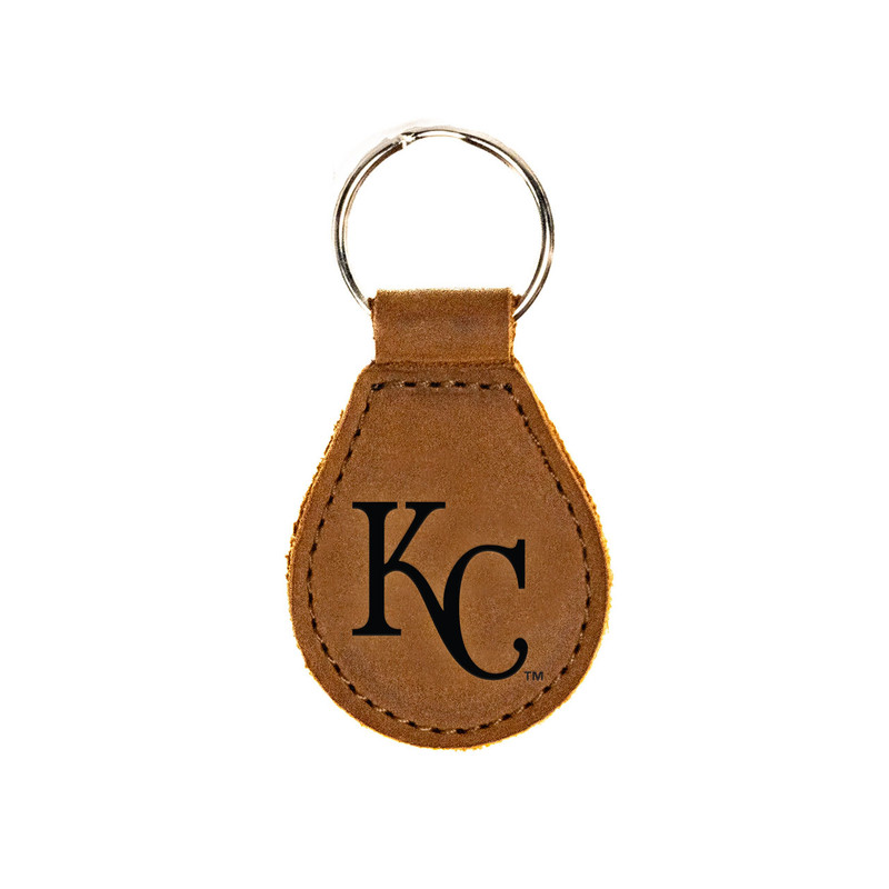 Leather Keychain | Kansas City Royals | Saddleback MLB