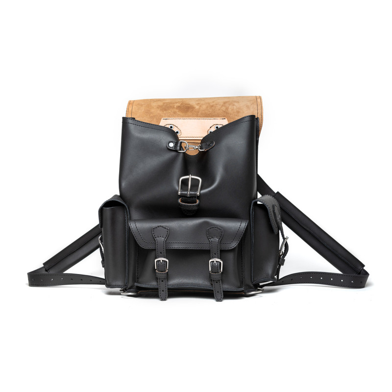 saddleback front pocket backpack