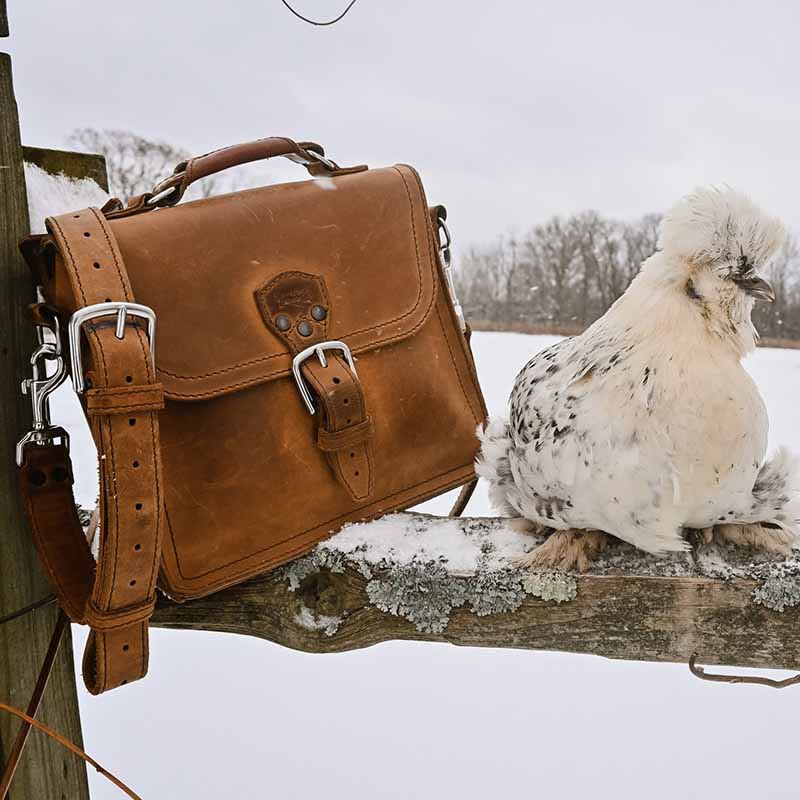 Leather Travel Satchel | Travel Man Bag Pouch | Saddleback