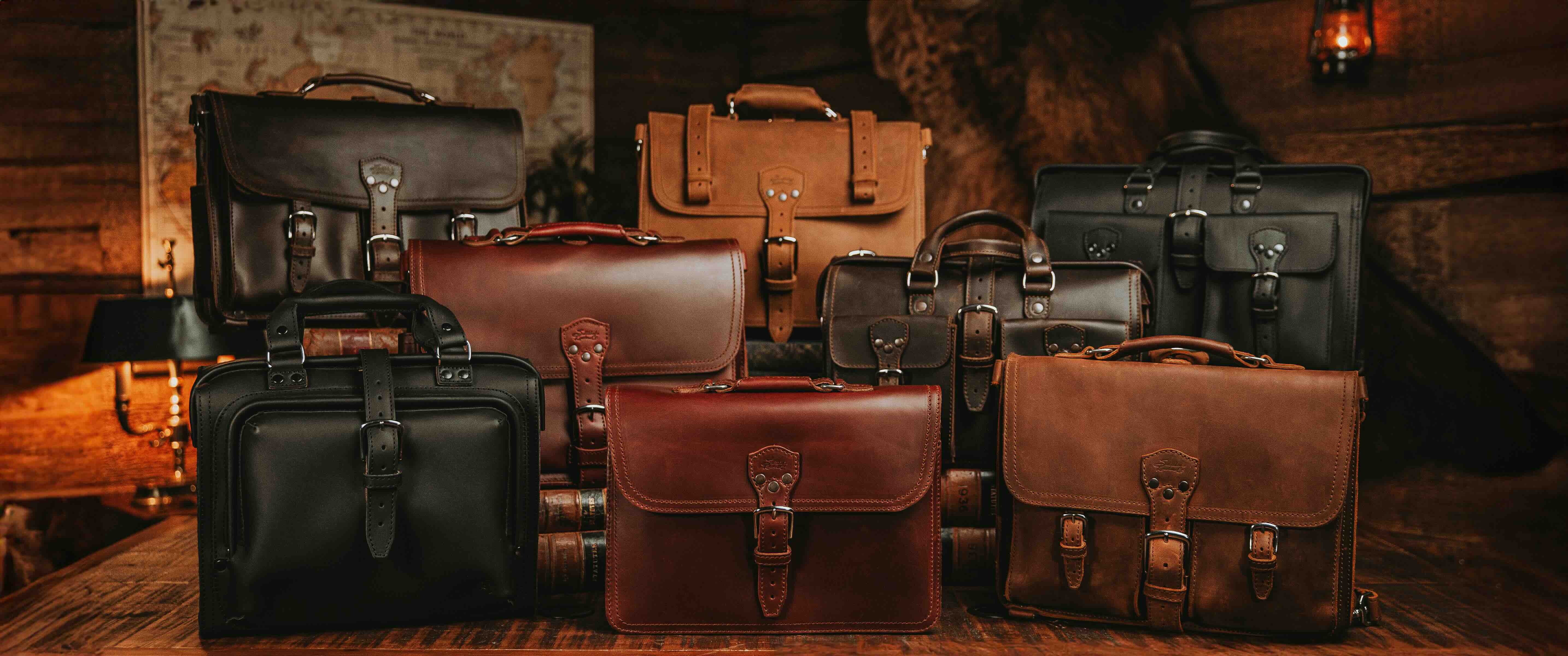 All Leather Briefcases
