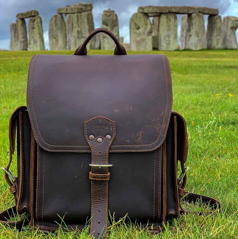 Saddleback leather sale square backpack