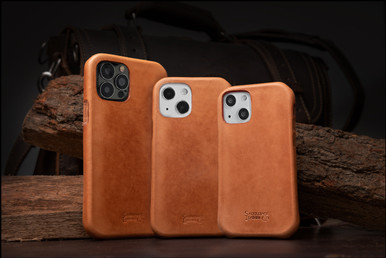 iPhone Luxury Branded Trunk Leather Phone Case Cover – Season Made