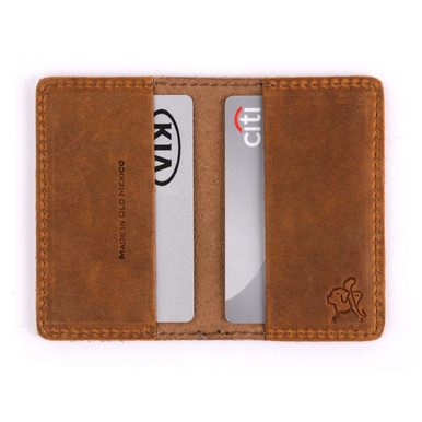 Leather Business Card Holder | Slim Men\'s Wallet RFID | Saddleback