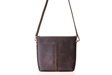 【mnem】Chichen pocket leather shoulder bag 10382__84878.1667672529.386.
