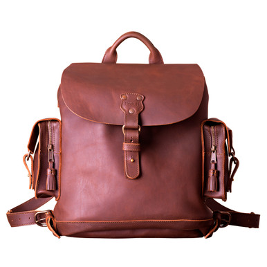 Women's Leather Backpack | Real Genuine Full Grain Laptop Bag | Love 41