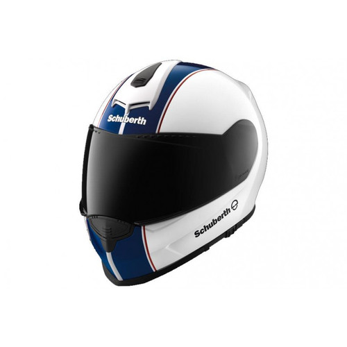 SCHUBERTH S2 LINES WHITE-BLUE-RED