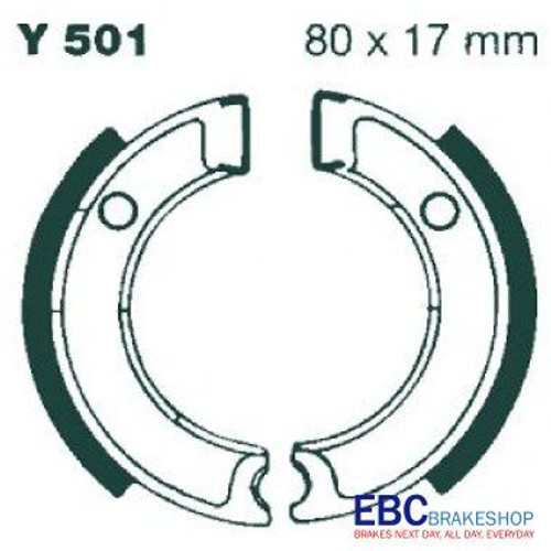 EBC BRAKE PADS Y501
