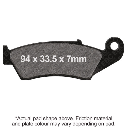 Спирачни Накладки EBC FA185TT / EBC Brake Pads FA185TT
