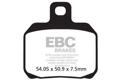Спирачни Накладки EBC FA266HH / EBC Brake Pads FA266HH