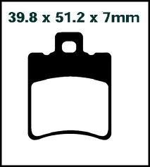 Brake pads SFA193