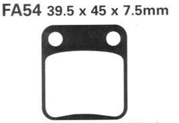 Brake pads FA54