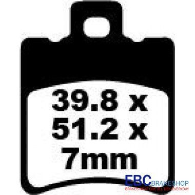 EBC BRAKE PADS SFA193
